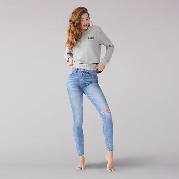 LEE Vintage Modern 30 Anchor High RIse Skinny Jean - Picture 6 of 10